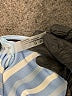 Zaful Stripes Blue Swimsuit Top Size S - photo 5