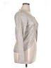 AVALIN Silver Long Sleeve Top Size XL - photo 4