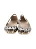 Crocs Animal Print Gold Flats Size 6 - photo 2