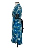 Marciano Print Blue Cocktail Dress Size M (estimated) - photo 5