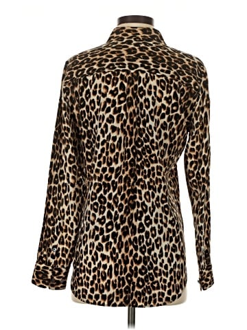Equipment Long Sleeve Blouse (view 2)