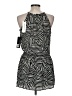DAILYLOOK 100% Polyester Graphic Black Cocktail Dress Size M - photo 2