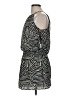 DAILYLOOK 100% Polyester Graphic Black Cocktail Dress Size M - photo 5