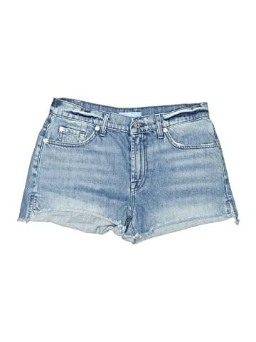 7 For All Mankind Denim Shorts (view 1)