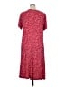 Old Navy Print Red Casual Dress Size XL (tall) - photo 2