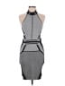 Wow Couture Graphic Gray Cocktail Dress Size M - photo 1