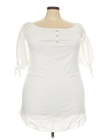 Charlotte Russe 3/4 Sleeve Top (view 1)