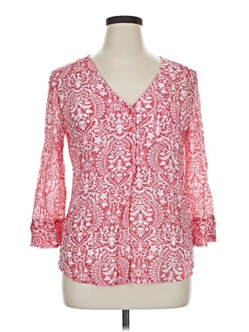 Fred David 3/4 Sleeve Blouse (view 1)