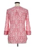 Fred David Pink 3/4 Sleeve Blouse Size XL - photo 2
