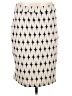 Renee C. Graphic Ivory Casual Skirt Size L - photo 1
