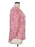 Fred David Pink 3/4 Sleeve Blouse Size XL - photo 4