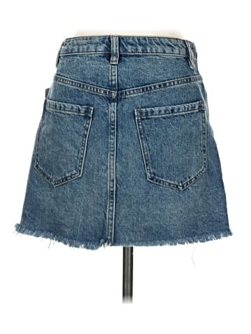 We the Free Denim Skirt (view 2)