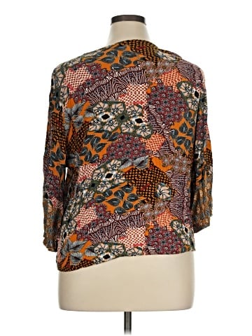 New Directions 3/4 Sleeve Blouse (view 2)