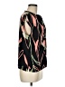 Nine West 100% Polyester Black Sleeveless Blouse Size M - photo 4