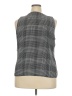 Nine West 100% Polyester Gray Sleeveless Blouse Size XXL - photo 2