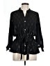 Sweet Rain 100% Polyester Black 3/4 Sleeve Blouse Size L - photo 1