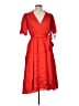 Draper James Red Casual Dress Size L - photo 1