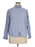 J.Crew 100% Cotton Blue Long Sleeve Button-Down Shirt Size XL - photo 1
