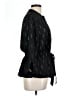 Sweet Rain 100% Polyester Black 3/4 Sleeve Blouse Size L - photo 4