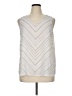 Apt. 9 Silver Sleeveless T-Shirt Size XL - photo 1