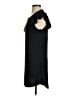 Chaser Solid Black Casual Dress Size S - photo 5