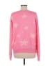 Assorted Brands 100% Acrylic Stars Pink Pullover Sweater Size M - photo 2