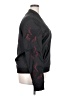 The Kooples Graphic Black Track Jacket Size 3X - photo 4