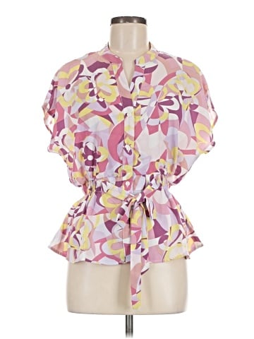 Timing Short Sleeve Blouse (view 1)