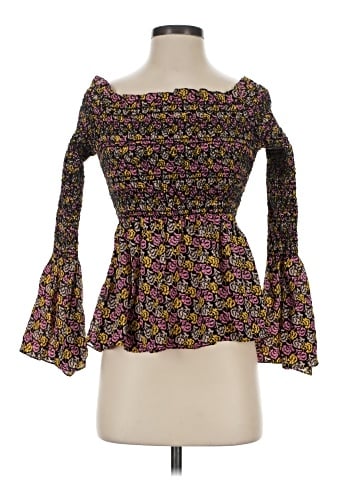 A.L.C. 3/4 Sleeve Blouse (view 1)