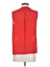 Mango 100% Polyester Red Sleeveless Blouse Size XXS - photo 2