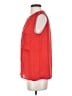 Mango 100% Polyester Red Sleeveless Blouse Size XXS - photo 5
