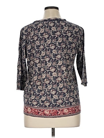Lucky Brand 3/4 Sleeve Blouse (view 2)