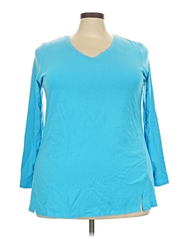 Isaac Mizrahi LIVE! 3/4 Sleeve T-Shirt (view 1)