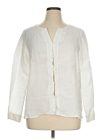 Lizwear by Liz Claiborne Long Sleeve Blouse (view 1)