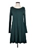 dearcase Solid Teal Green Casual Dress Size S - photo 1