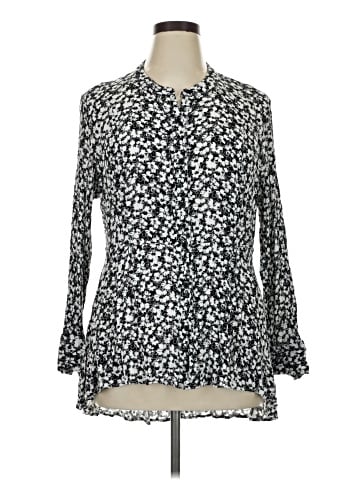 Lane Bryant Long Sleeve Blouse (view 1)