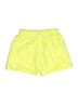 H&M 100% Polyester Solid Yellow Athletic Shorts Size 12 - 14 - photo 1