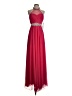 My Michelle 100% Polyester Red Cocktail Dress Size 5 - photo 1