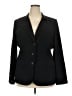 Metrostyle 100% Polyester Black Blazer Size 18 - photo 1