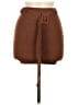 Cider Chevron-herringbone Brown Casual Skirt Size M - photo 1