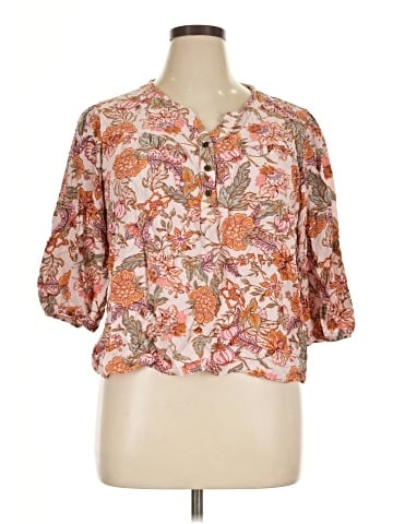 Knox Rose 3/4 Sleeve Blouse (view 1)
