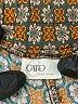 Cato 100% Rayon Print Brown Casual Pants Size M - photo 7