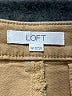 Ann Taylor LOFT Solid Tan Khaki Shorts Size 12 - photo 3