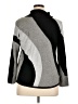 Chico's Color Block Gray Turtleneck Sweater Size XL (3) - photo 2