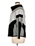 Chico's Color Block Gray Turtleneck Sweater Size XL (3) - photo 5