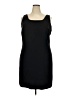 Amanda Smith 100% Polyester Solid Black Cocktail Dress Size 18 - photo 1