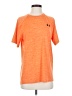 Under Armour 100% Polyester Orange Active T-Shirt Size S - photo 1
