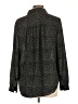 H&M 100% Polyester Polka Dots Black Long Sleeve Blouse Size 10 - photo 2