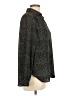 H&M 100% Polyester Polka Dots Black Long Sleeve Blouse Size 10 - photo 4