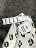 Elle 100% Polyester Silver 3/4 Sleeve Blouse Size XS - photo 7